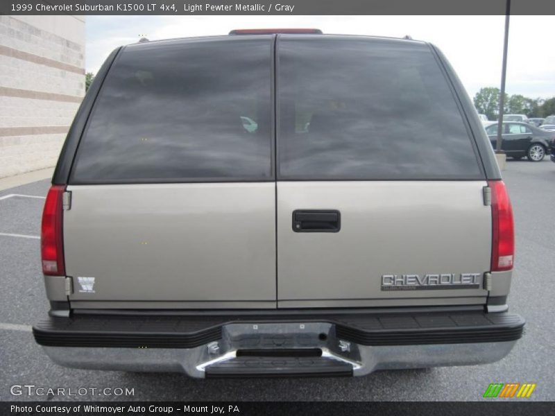 Light Pewter Metallic / Gray 1999 Chevrolet Suburban K1500 LT 4x4