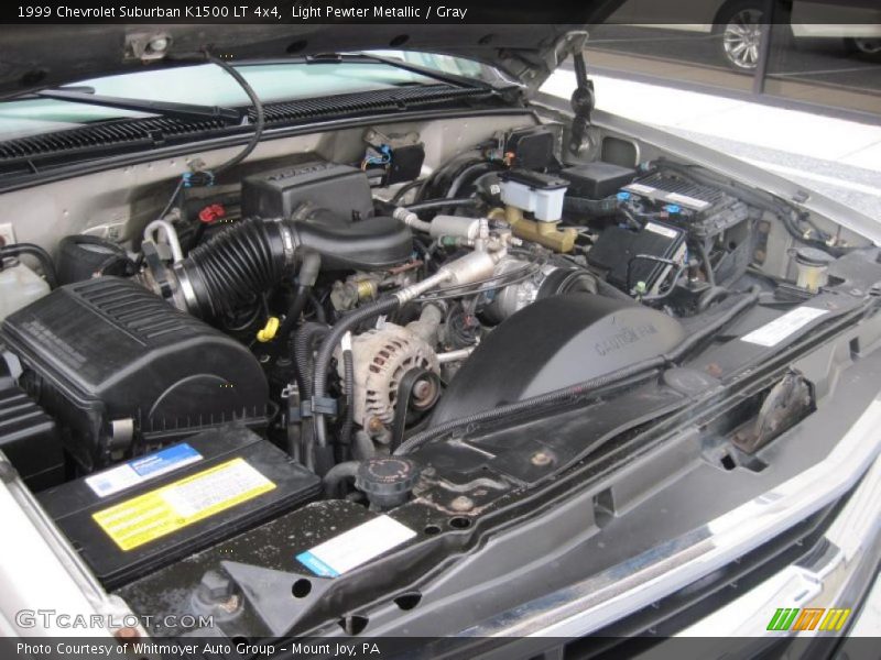 1999 Suburban K1500 LT 4x4 Engine - 5.7 Liter OHV 16-Valve V8