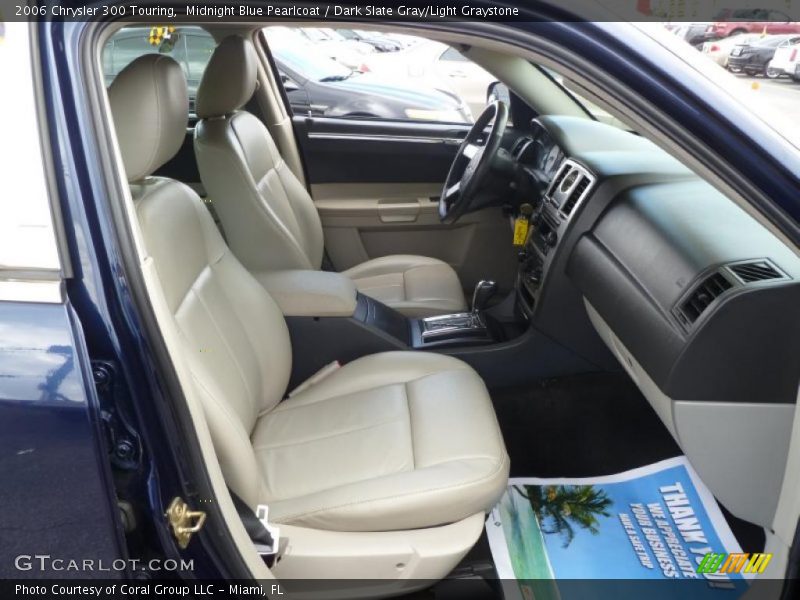 Midnight Blue Pearlcoat / Dark Slate Gray/Light Graystone 2006 Chrysler 300 Touring