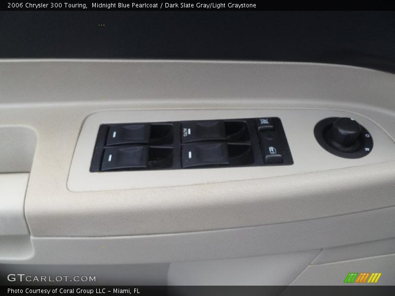 Midnight Blue Pearlcoat / Dark Slate Gray/Light Graystone 2006 Chrysler 300 Touring