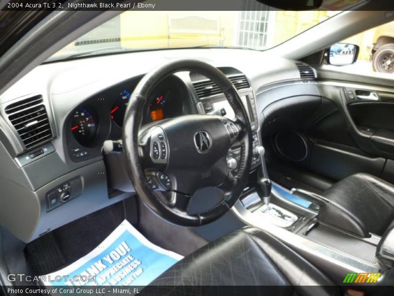 Nighthawk Black Pearl / Ebony 2004 Acura TL 3.2