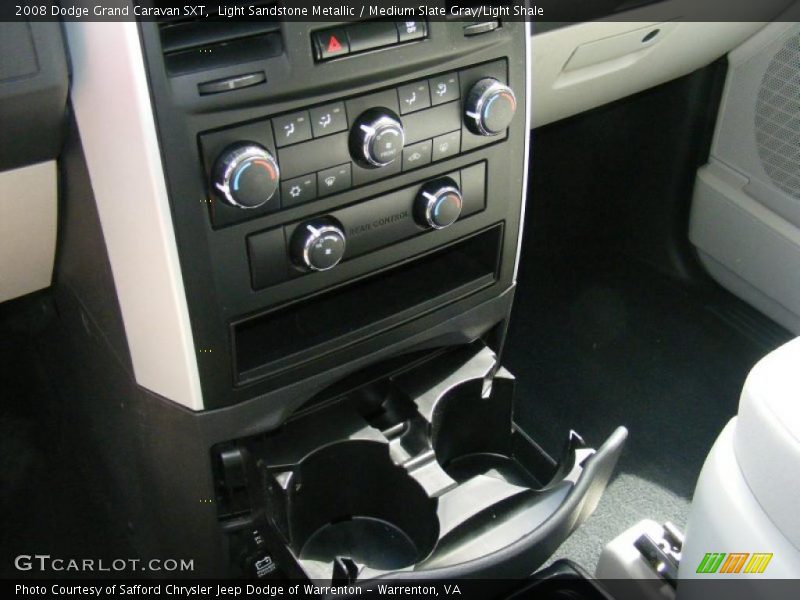 Light Sandstone Metallic / Medium Slate Gray/Light Shale 2008 Dodge Grand Caravan SXT