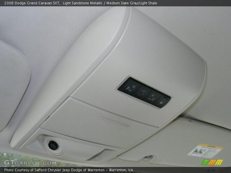 Light Sandstone Metallic / Medium Slate Gray/Light Shale 2008 Dodge Grand Caravan SXT