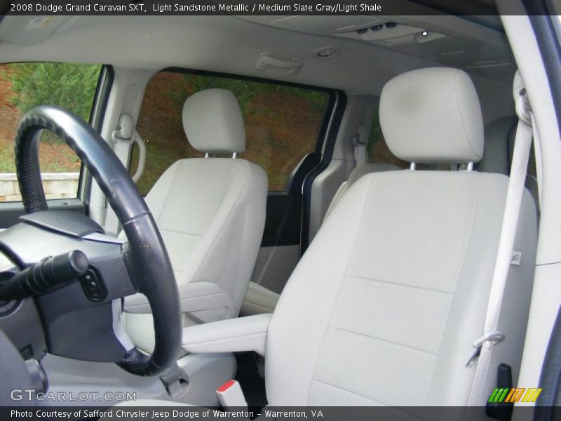 Light Sandstone Metallic / Medium Slate Gray/Light Shale 2008 Dodge Grand Caravan SXT