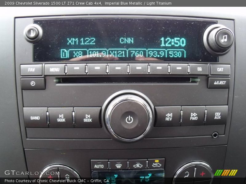 Imperial Blue Metallic / Light Titanium 2009 Chevrolet Silverado 1500 LT Z71 Crew Cab 4x4