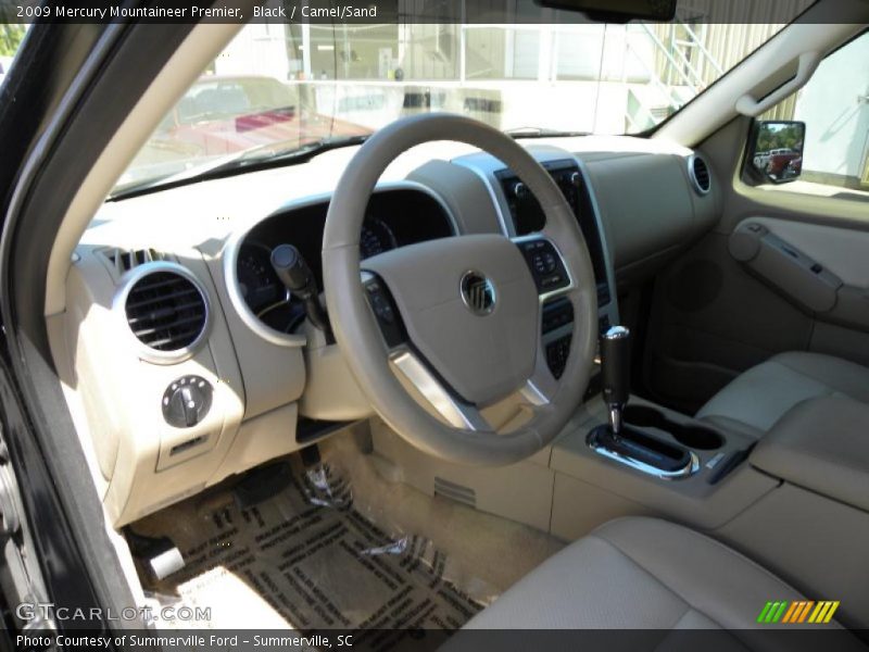 Black / Camel/Sand 2009 Mercury Mountaineer Premier