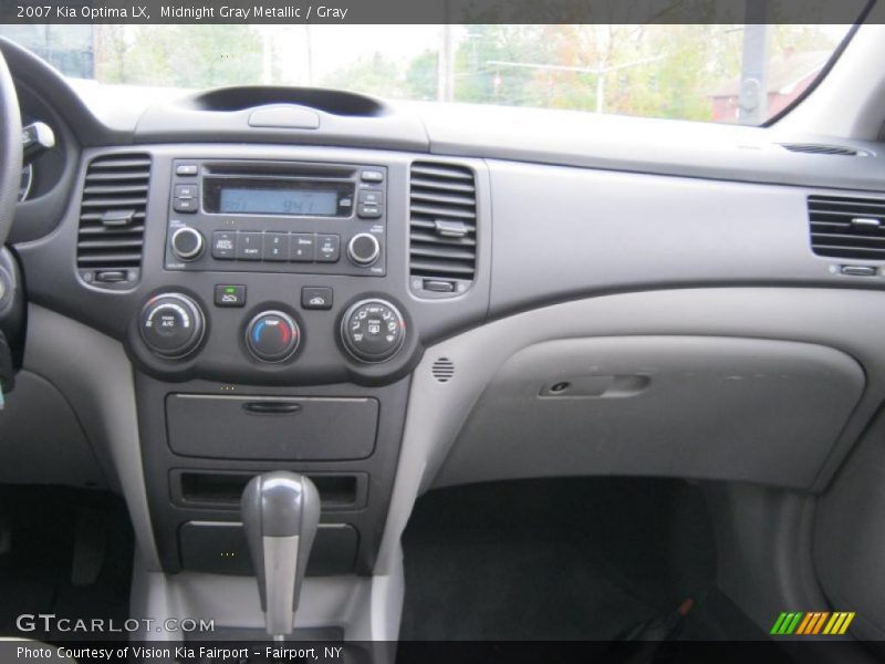 Midnight Gray Metallic / Gray 2007 Kia Optima LX