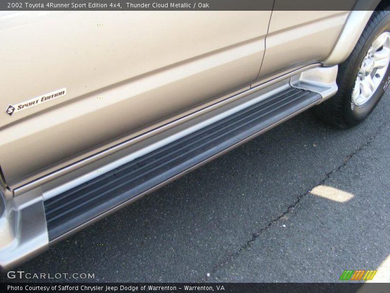 Thunder Cloud Metallic / Oak 2002 Toyota 4Runner Sport Edition 4x4