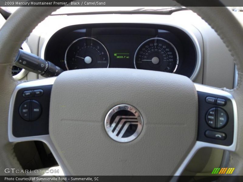 Black / Camel/Sand 2009 Mercury Mountaineer Premier