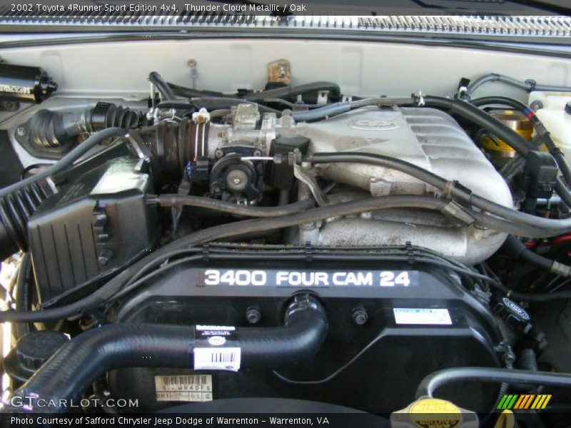 Thunder Cloud Metallic / Oak 2002 Toyota 4Runner Sport Edition 4x4
