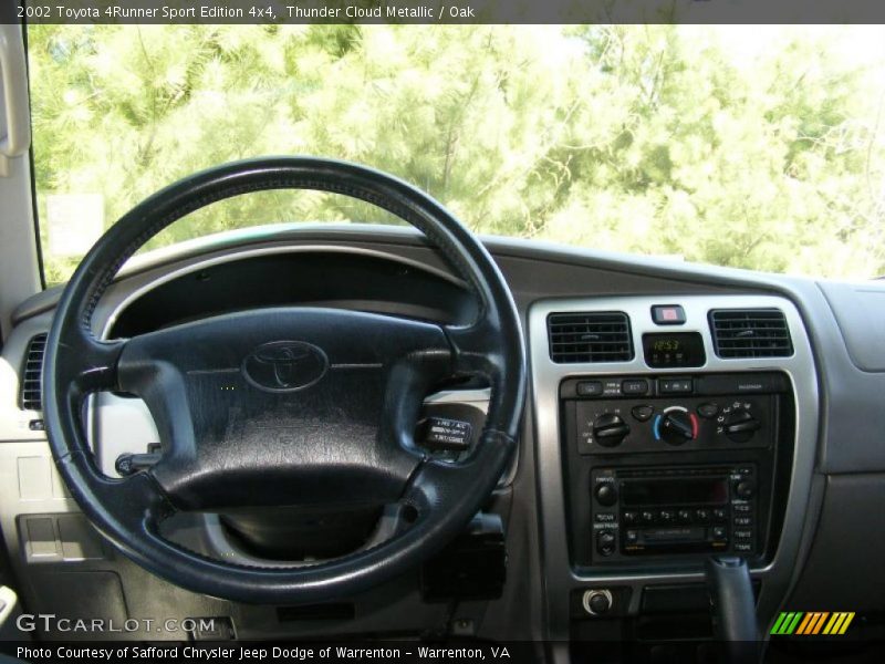 Thunder Cloud Metallic / Oak 2002 Toyota 4Runner Sport Edition 4x4