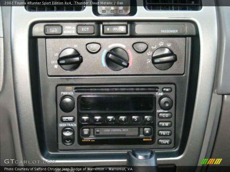Thunder Cloud Metallic / Oak 2002 Toyota 4Runner Sport Edition 4x4