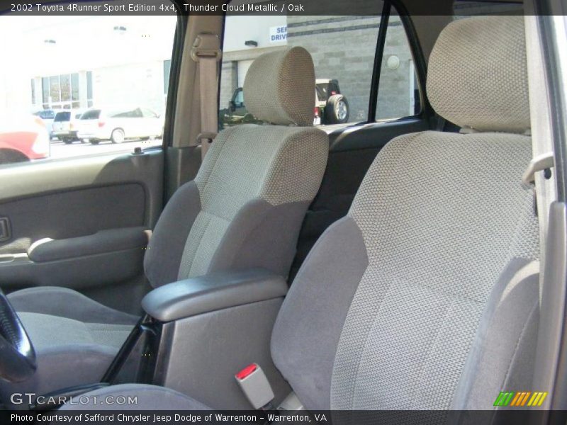 Thunder Cloud Metallic / Oak 2002 Toyota 4Runner Sport Edition 4x4