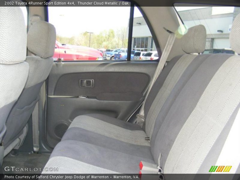 Thunder Cloud Metallic / Oak 2002 Toyota 4Runner Sport Edition 4x4