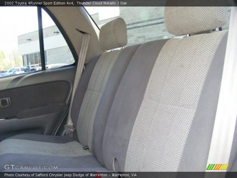 Thunder Cloud Metallic / Oak 2002 Toyota 4Runner Sport Edition 4x4