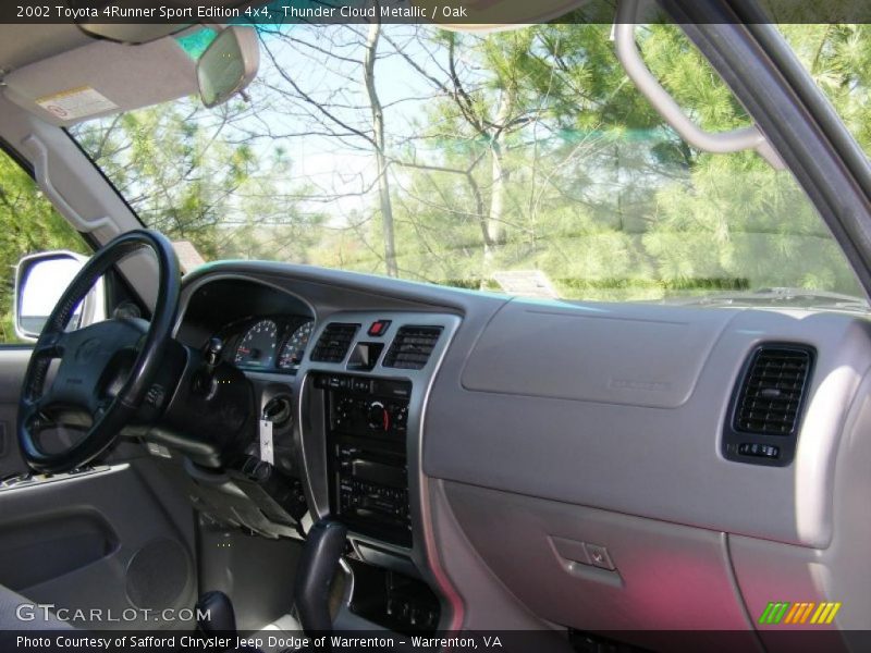 Thunder Cloud Metallic / Oak 2002 Toyota 4Runner Sport Edition 4x4