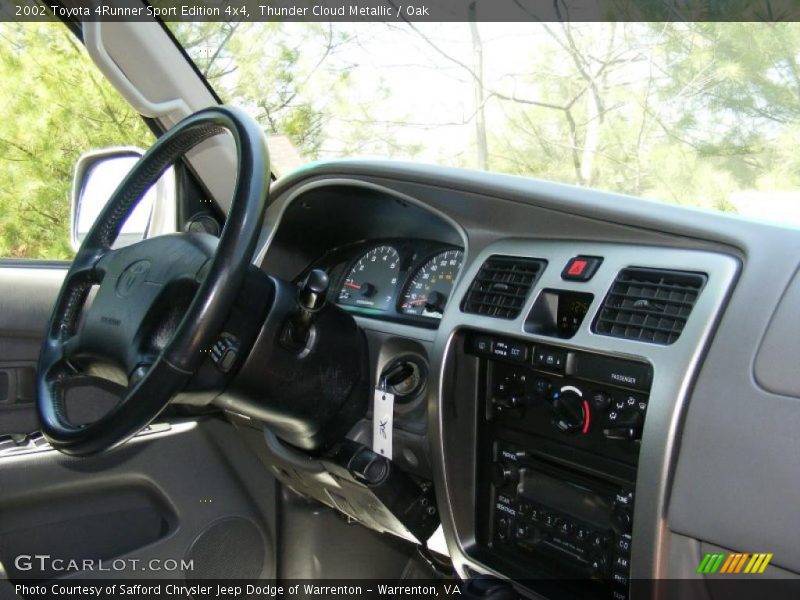 Thunder Cloud Metallic / Oak 2002 Toyota 4Runner Sport Edition 4x4