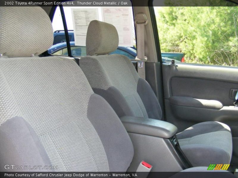 Thunder Cloud Metallic / Oak 2002 Toyota 4Runner Sport Edition 4x4