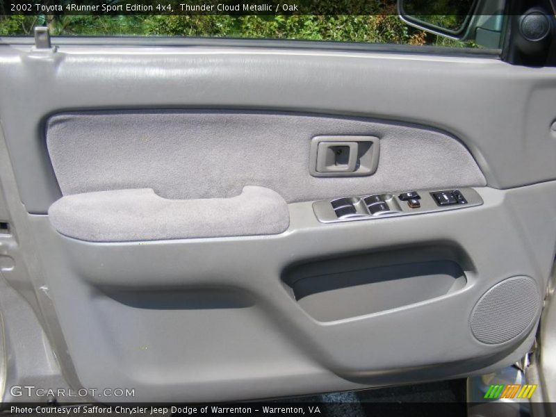 Thunder Cloud Metallic / Oak 2002 Toyota 4Runner Sport Edition 4x4