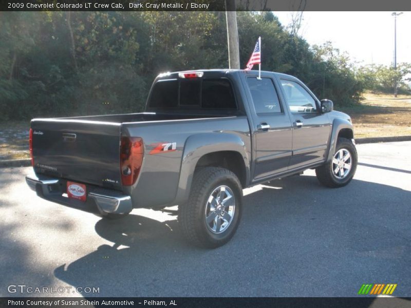 Dark Gray Metallic / Ebony 2009 Chevrolet Colorado LT Crew Cab