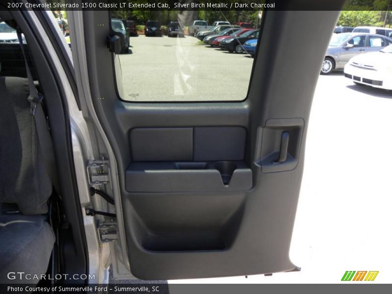 Silver Birch Metallic / Dark Charcoal 2007 Chevrolet Silverado 1500 Classic LT Extended Cab