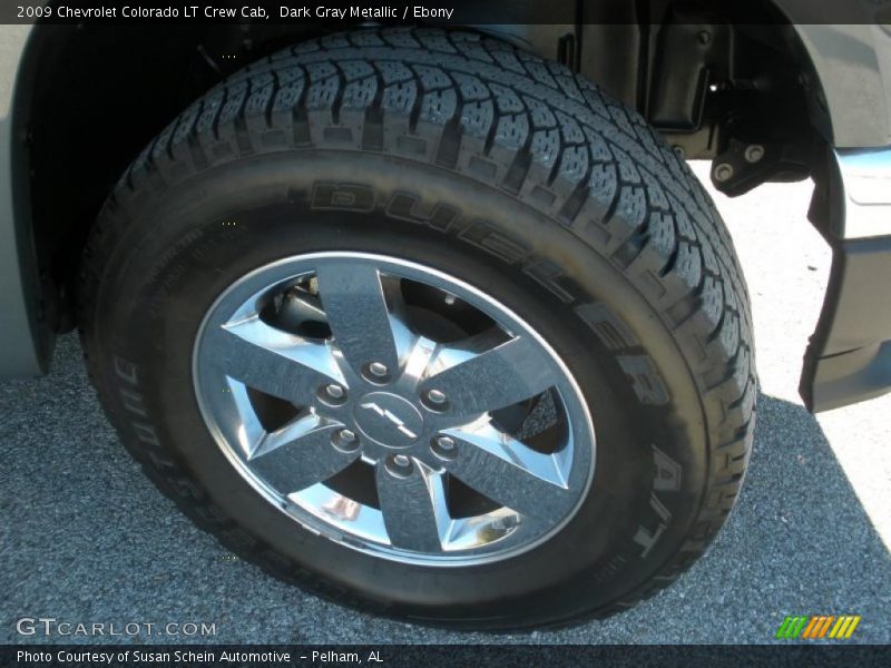 Dark Gray Metallic / Ebony 2009 Chevrolet Colorado LT Crew Cab