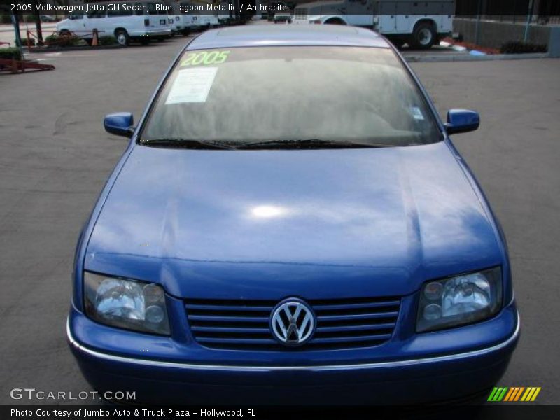 Blue Lagoon Metallic / Anthracite 2005 Volkswagen Jetta GLI Sedan