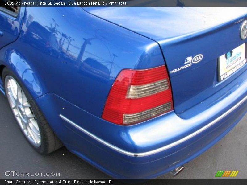 Blue Lagoon Metallic / Anthracite 2005 Volkswagen Jetta GLI Sedan