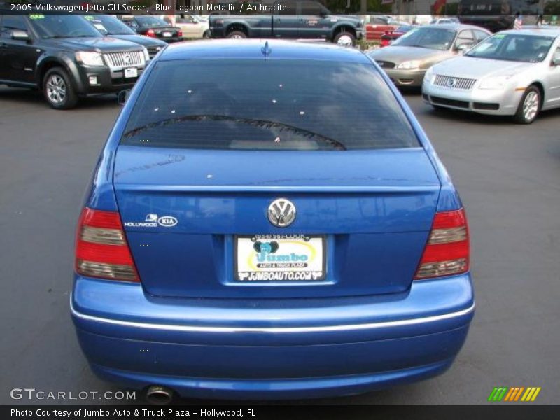 Blue Lagoon Metallic / Anthracite 2005 Volkswagen Jetta GLI Sedan