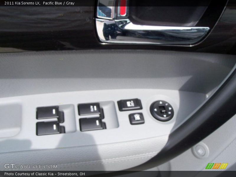 Pacific Blue / Gray 2011 Kia Sorento LX