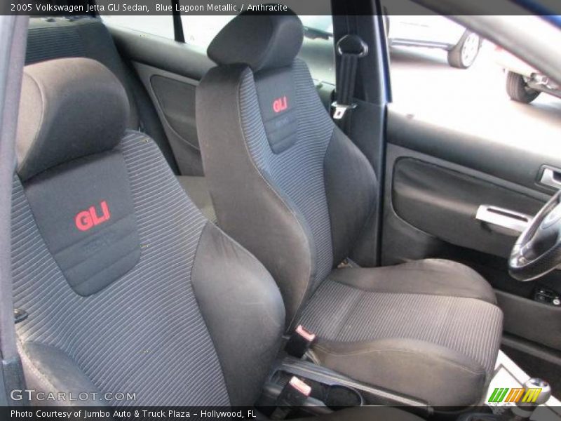 Blue Lagoon Metallic / Anthracite 2005 Volkswagen Jetta GLI Sedan