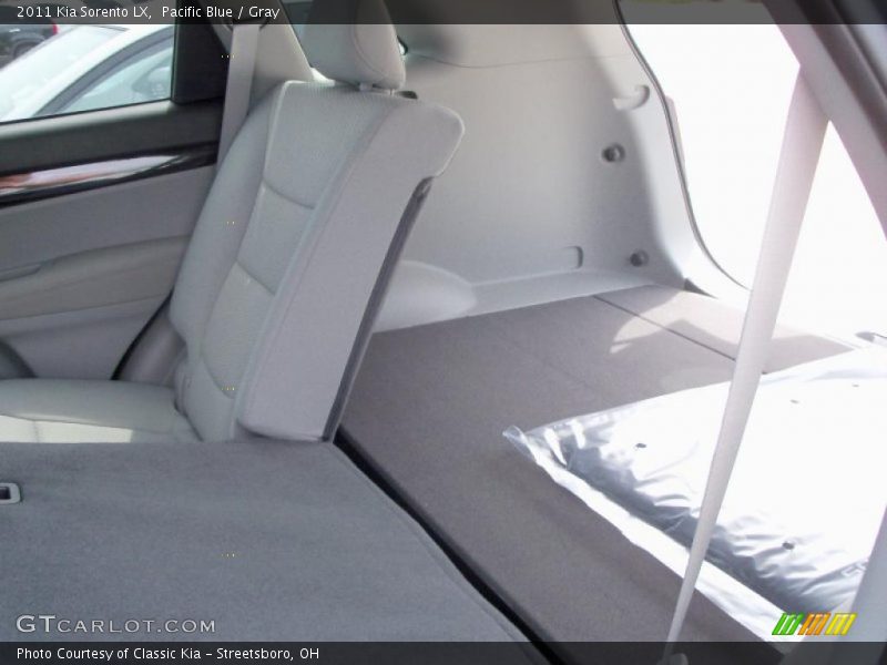 Pacific Blue / Gray 2011 Kia Sorento LX