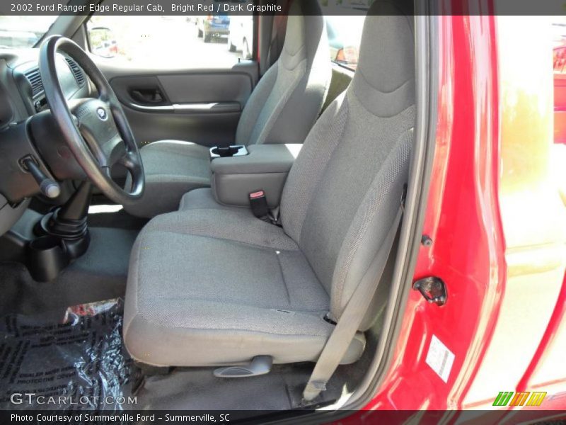  2002 Ranger Edge Regular Cab Dark Graphite Interior