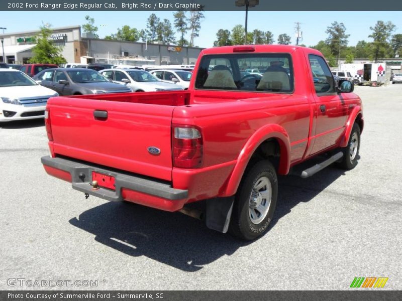 Bright Red / Dark Graphite 2002 Ford Ranger Edge Regular Cab