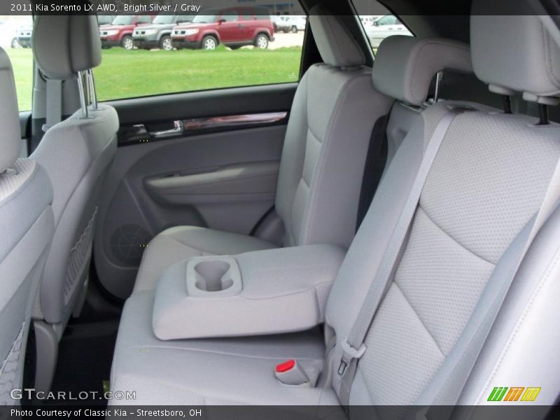 Bright Silver / Gray 2011 Kia Sorento LX AWD