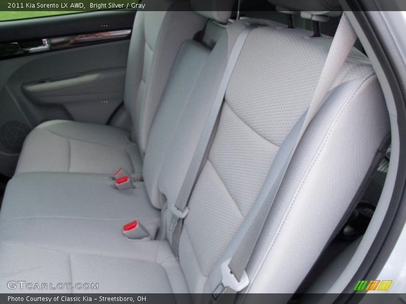 Bright Silver / Gray 2011 Kia Sorento LX AWD