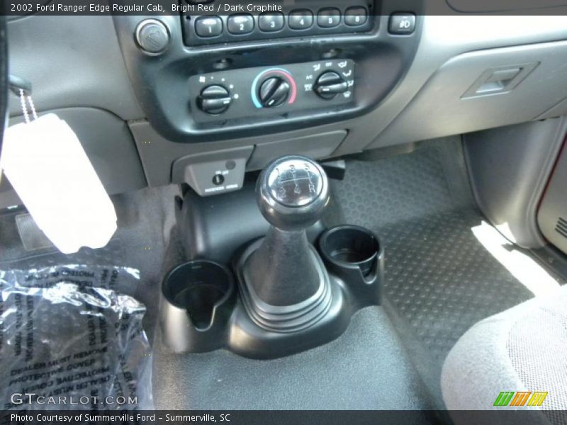  2002 Ranger Edge Regular Cab 5 Speed Manual Shifter