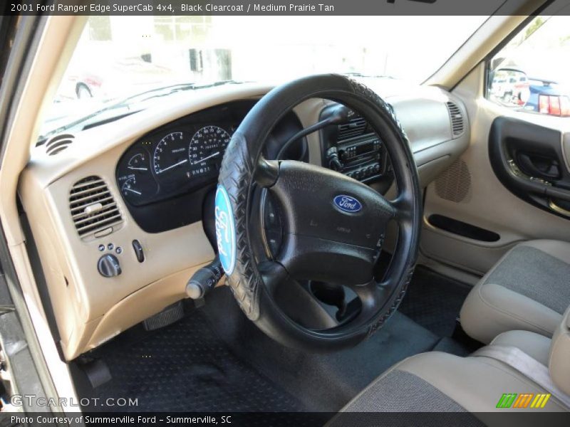  2001 Ranger Edge SuperCab 4x4 Medium Prairie Tan Interior