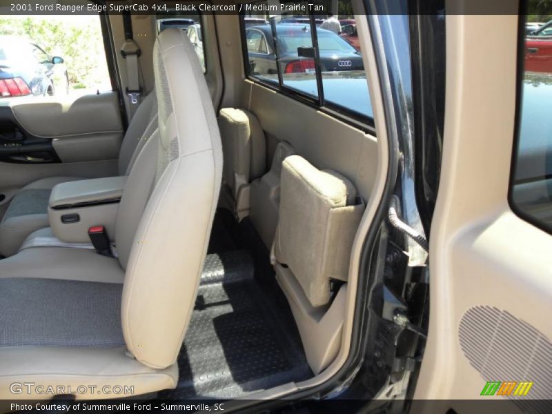 Black Clearcoat / Medium Prairie Tan 2001 Ford Ranger Edge SuperCab 4x4