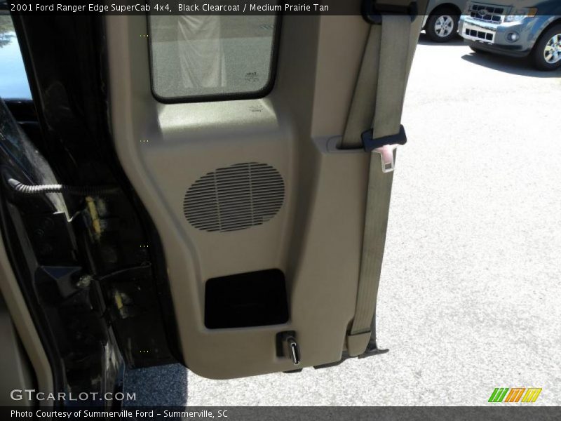 Black Clearcoat / Medium Prairie Tan 2001 Ford Ranger Edge SuperCab 4x4