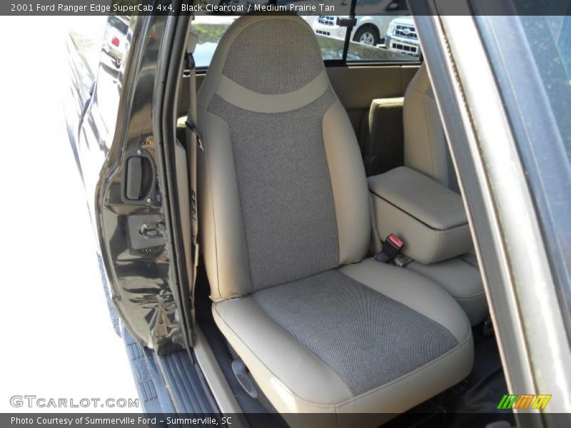 Black Clearcoat / Medium Prairie Tan 2001 Ford Ranger Edge SuperCab 4x4