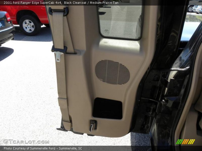 Black Clearcoat / Medium Prairie Tan 2001 Ford Ranger Edge SuperCab 4x4