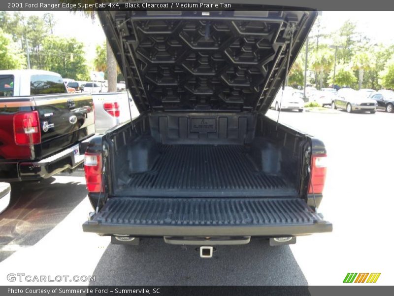 Black Clearcoat / Medium Prairie Tan 2001 Ford Ranger Edge SuperCab 4x4