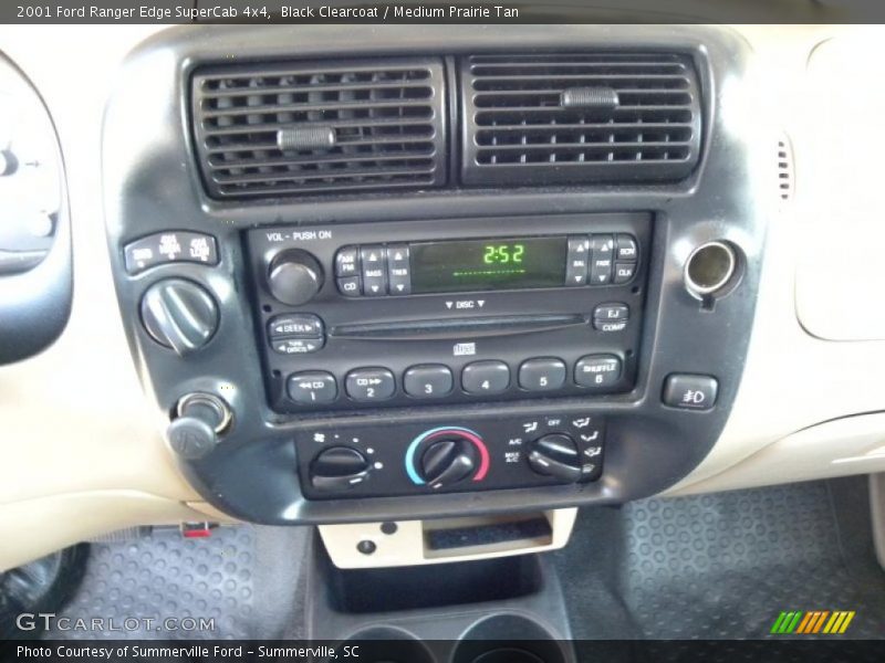Controls of 2001 Ranger Edge SuperCab 4x4