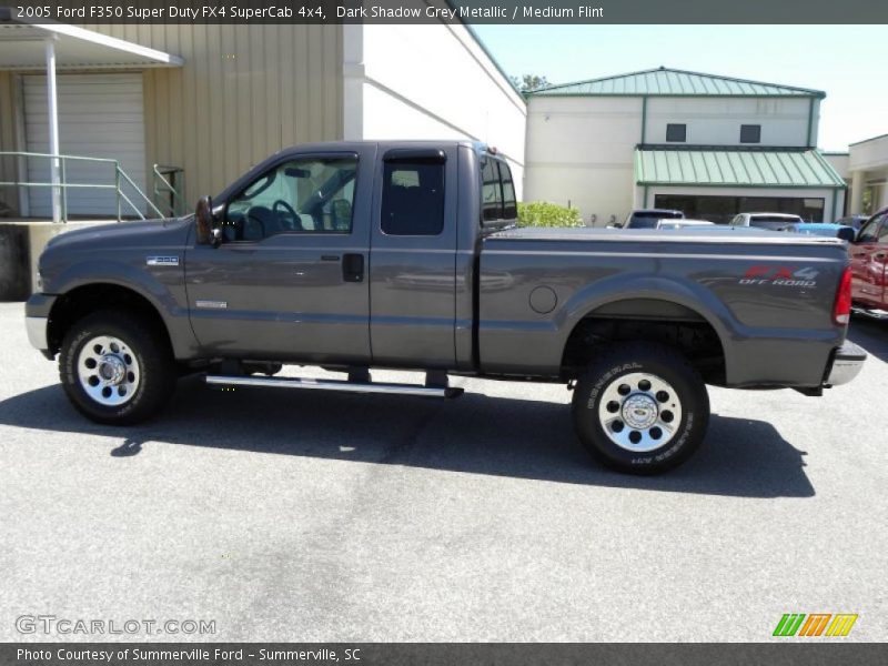 Dark Shadow Grey Metallic / Medium Flint 2005 Ford F350 Super Duty FX4 SuperCab 4x4