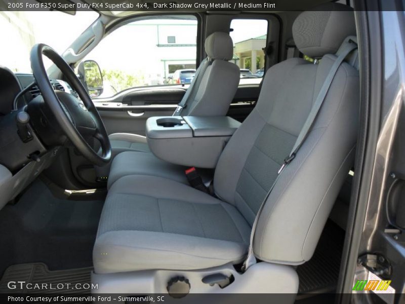 Dark Shadow Grey Metallic / Medium Flint 2005 Ford F350 Super Duty FX4 SuperCab 4x4