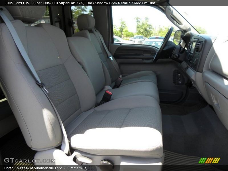 Dark Shadow Grey Metallic / Medium Flint 2005 Ford F350 Super Duty FX4 SuperCab 4x4
