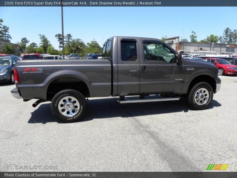 Dark Shadow Grey Metallic / Medium Flint 2005 Ford F350 Super Duty FX4 SuperCab 4x4