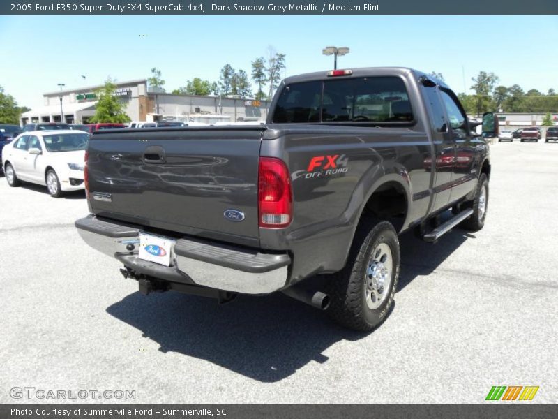 Dark Shadow Grey Metallic / Medium Flint 2005 Ford F350 Super Duty FX4 SuperCab 4x4