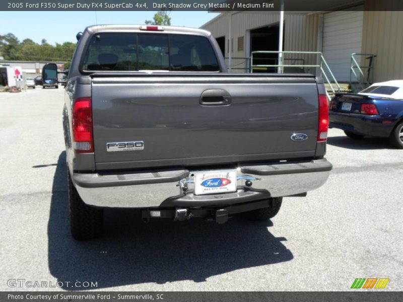 Dark Shadow Grey Metallic / Medium Flint 2005 Ford F350 Super Duty FX4 SuperCab 4x4